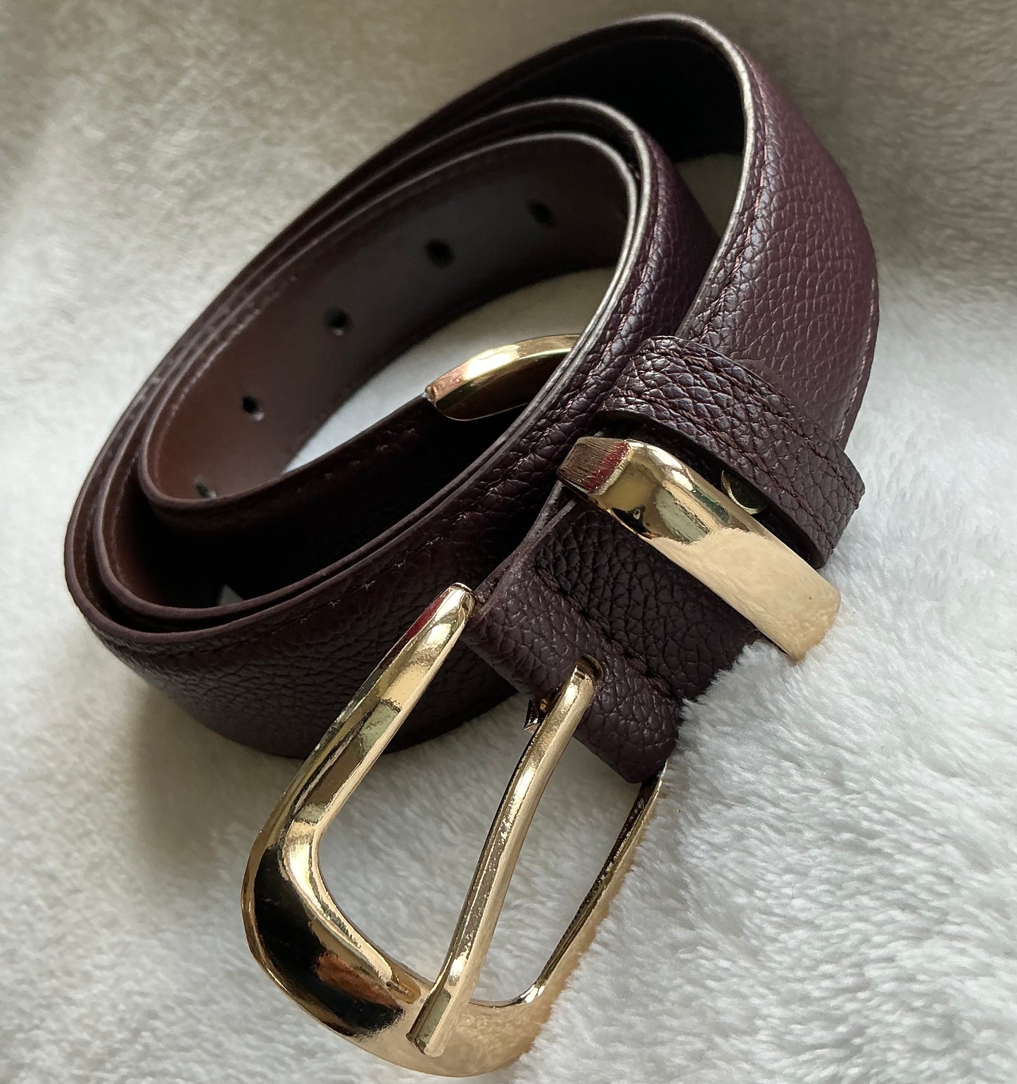 Women’s quality PU leather belt