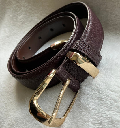 Women’s quality PU leather belt