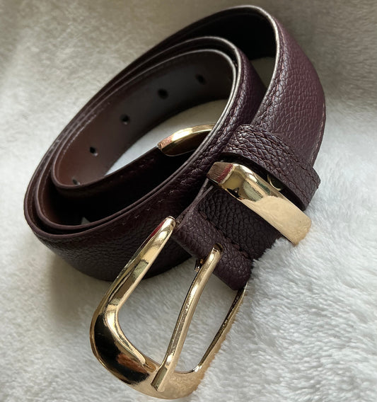Women’s quality PU leather belt