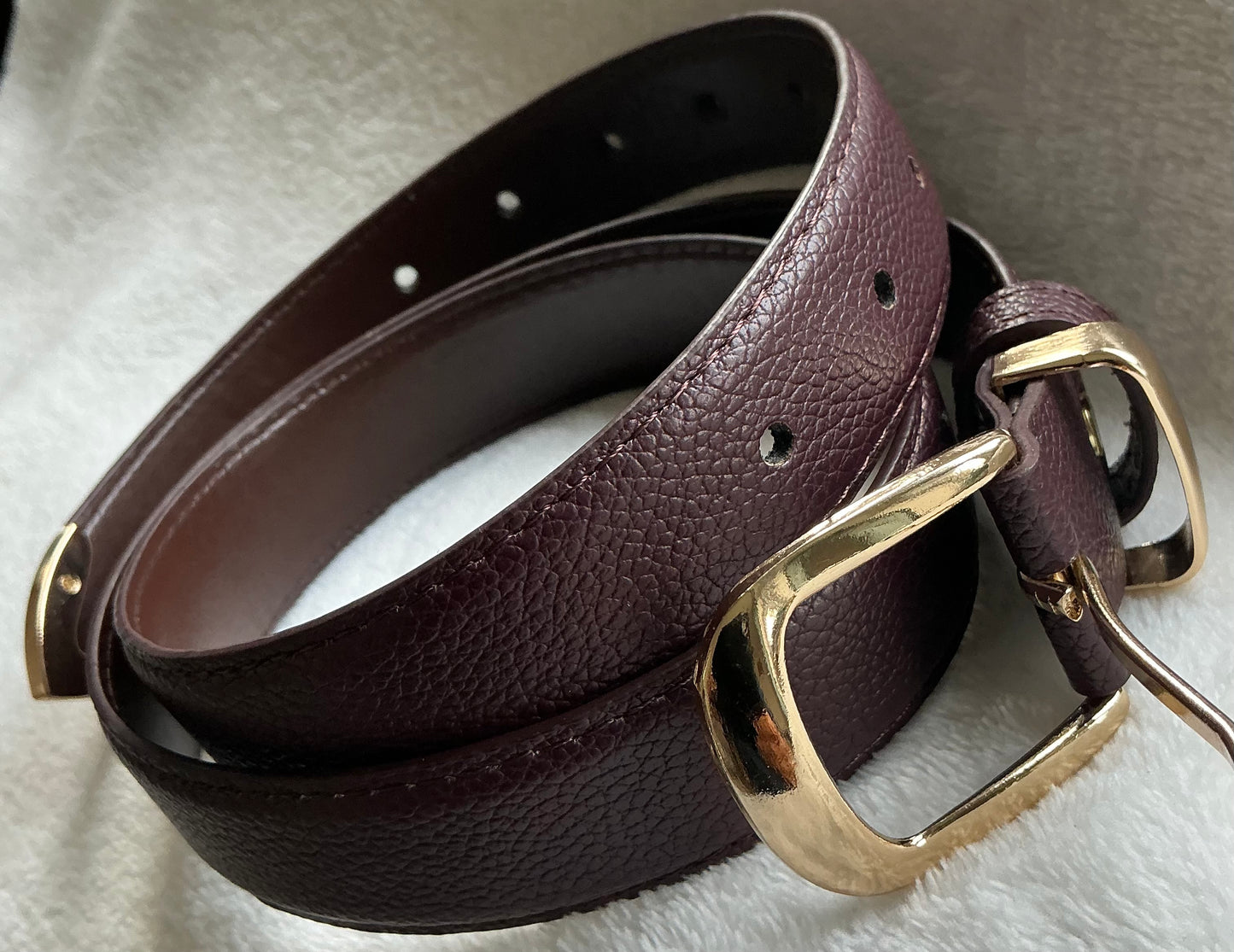 Women’s quality PU leather belt