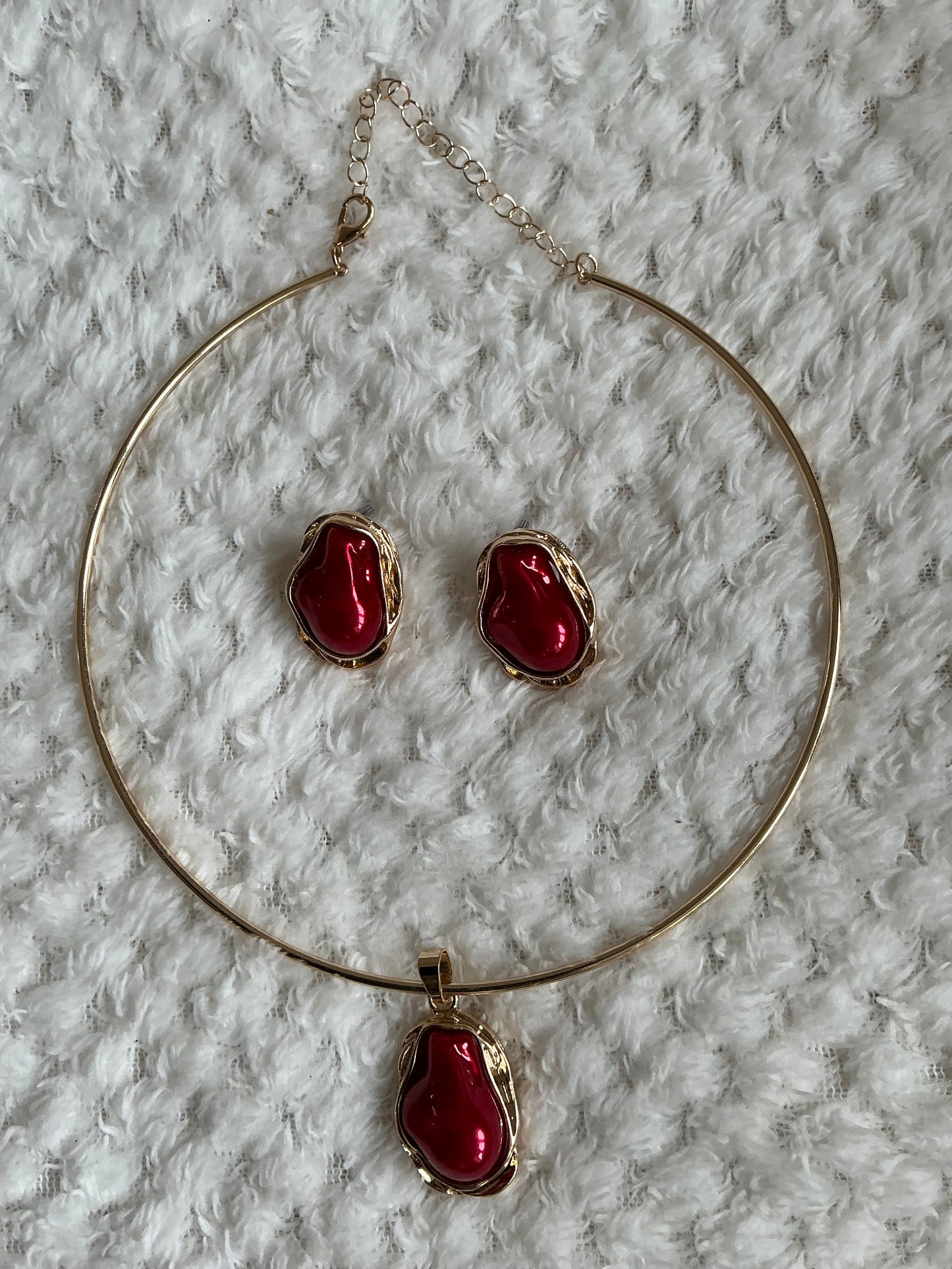 1 Set of French Classic Baroque Faux Pearl Pendant Earrings And Hoop Earrings, Exquisite And Fashionable Design, Perfect Gift for Graduation Season