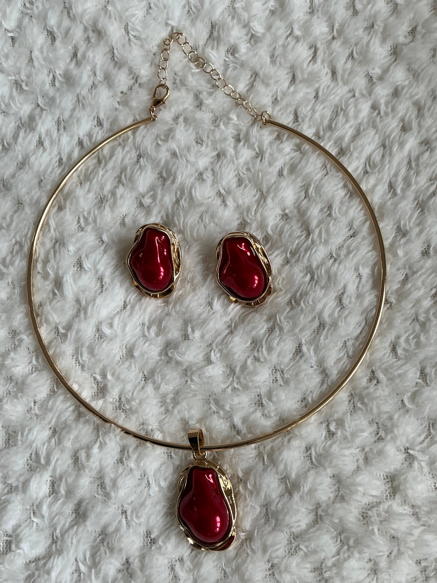 1 Set of French Classic Baroque Faux Pearl Pendant Earrings And Hoop Earrings, Exquisite And Fashionable Design, Perfect Gift for Graduation Season