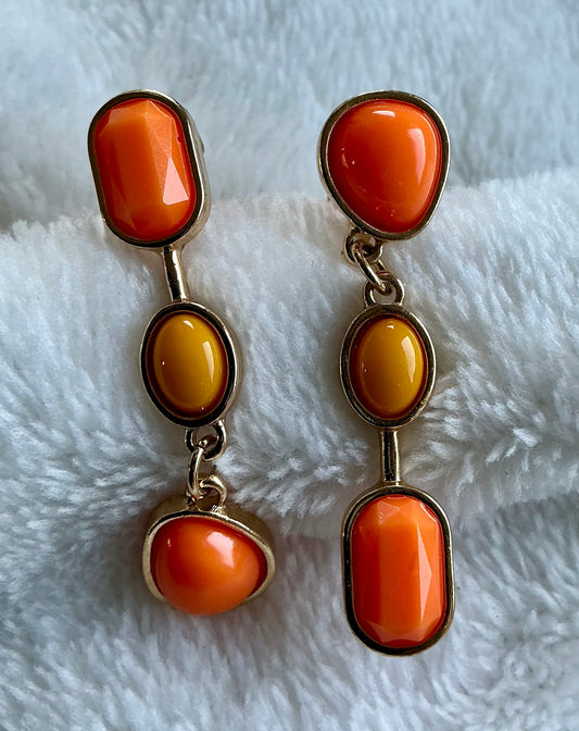 A Pair of Three-color Long Ear Clips