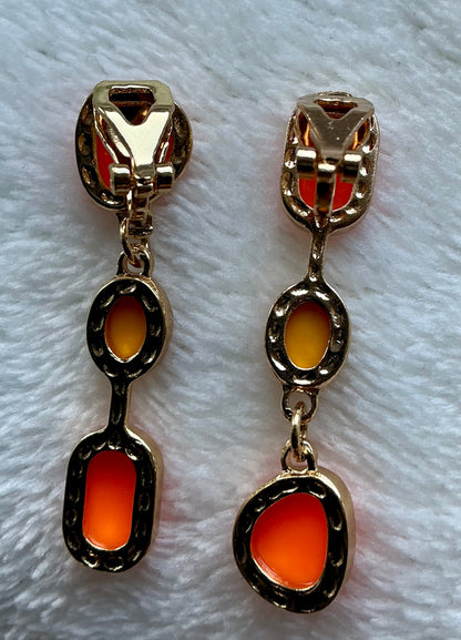 A Pair of Three-color Long Ear Clips