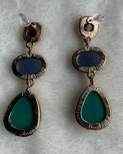 A Pair of Stylish and Unique Resin Earrings for Women