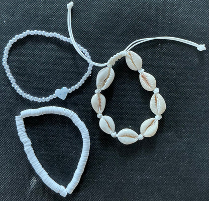 3pcs Women's Anklet Set