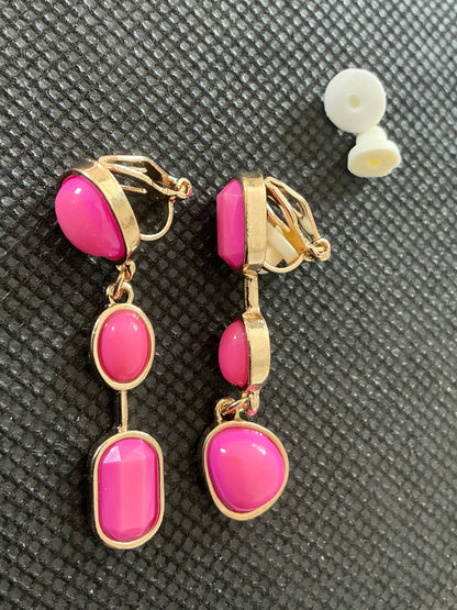 A Pair of Three-color Long Ear Clips