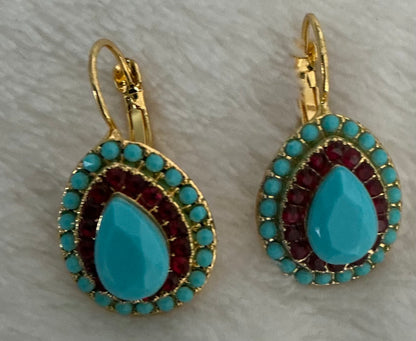 Classic Teardrop Resin Earrings for Women